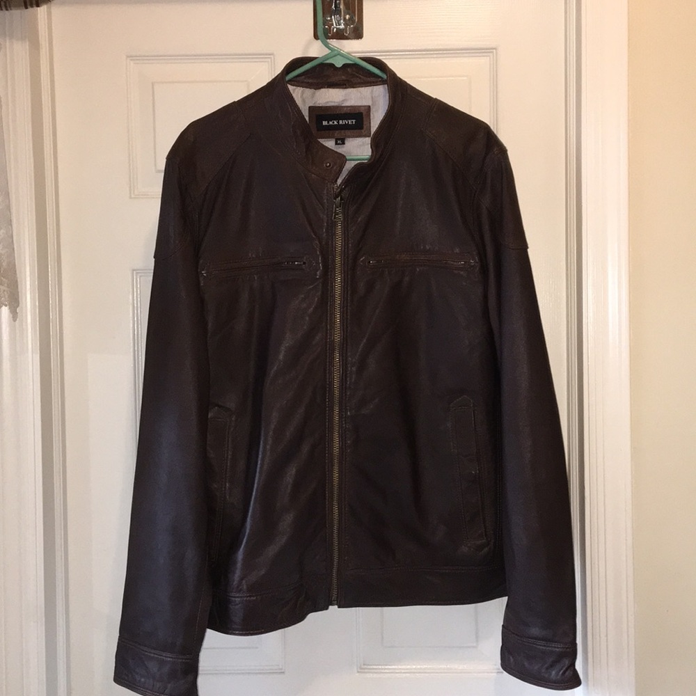 Men’s leather jacket